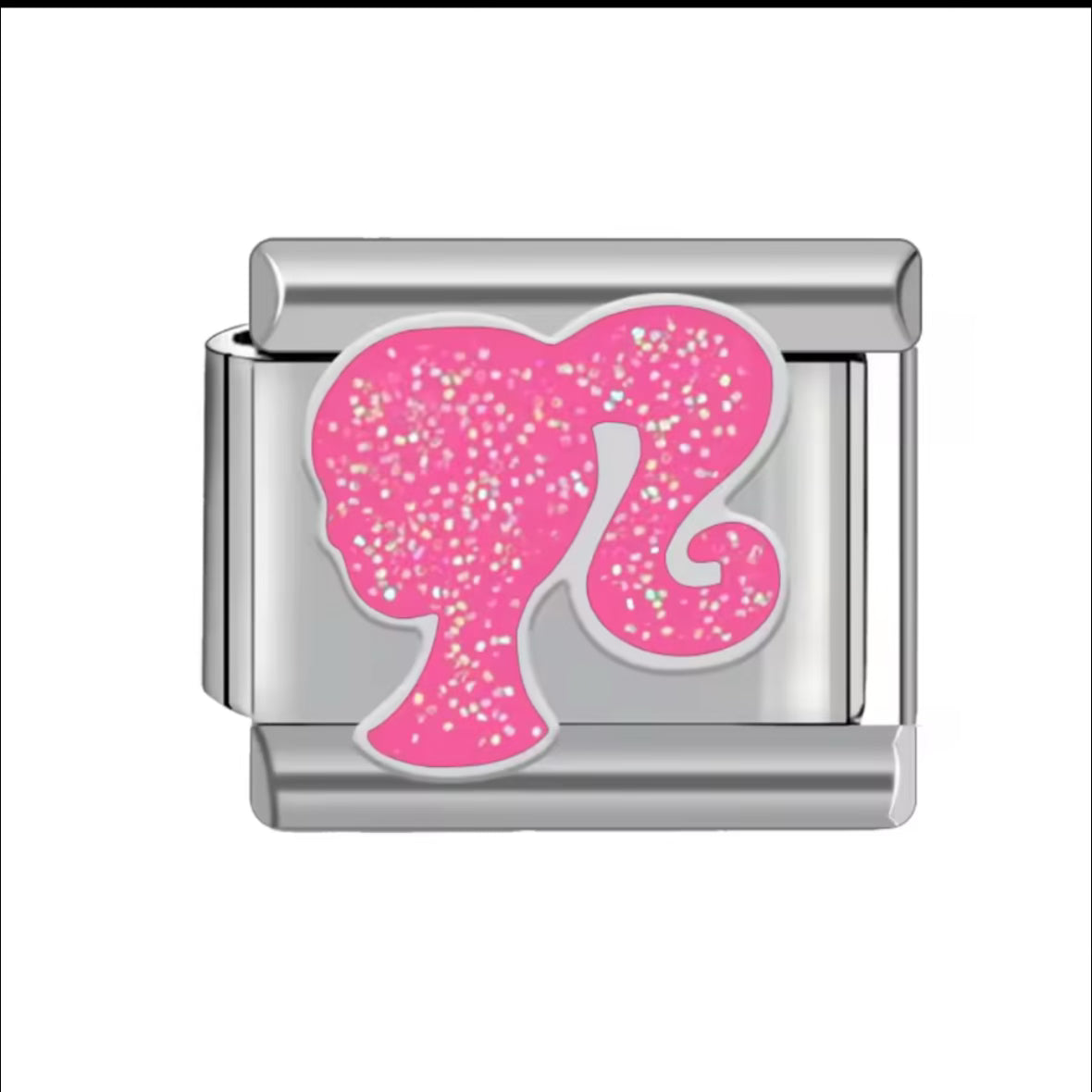 Barbie Silver Charm