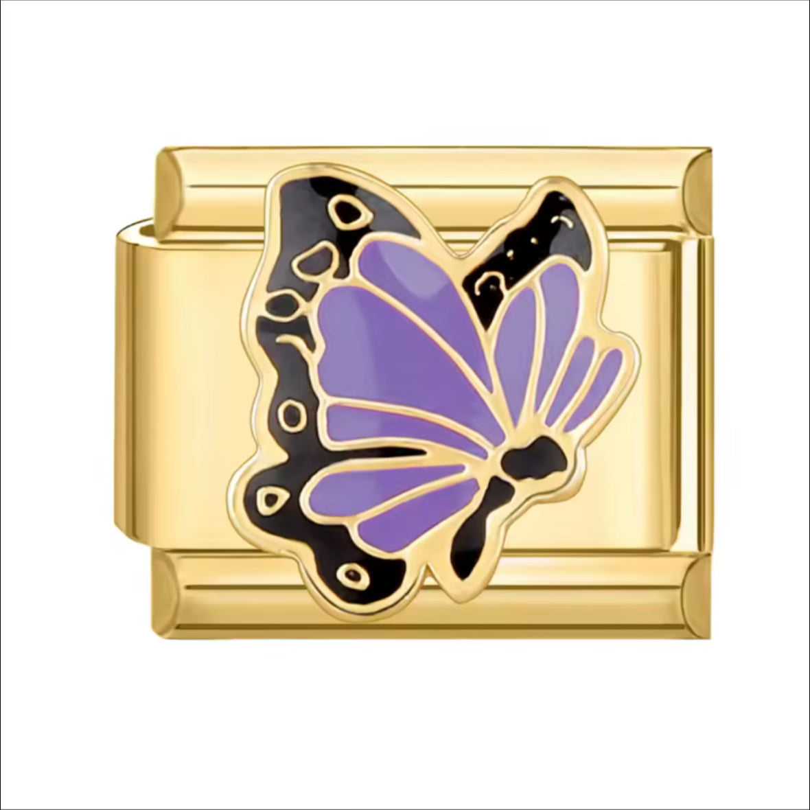 Butterfly Golden Charm 3