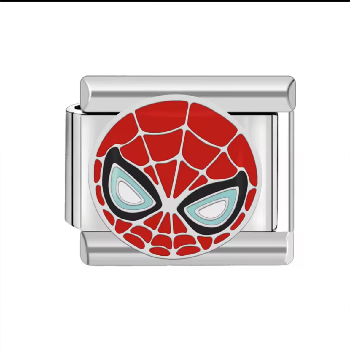 Spiderman Silver Charm