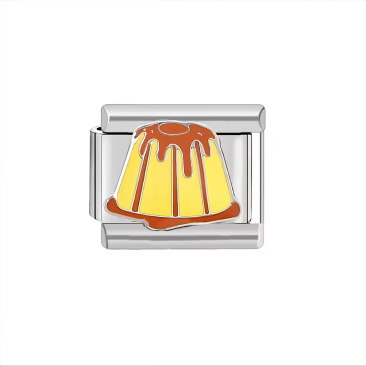 Cake Silver Charm 3