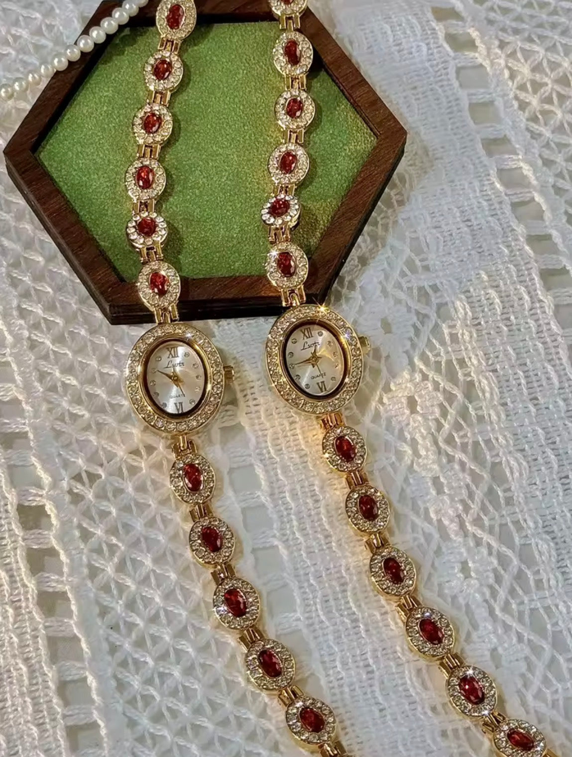Florentina - Crystal Gem Pavé Watch