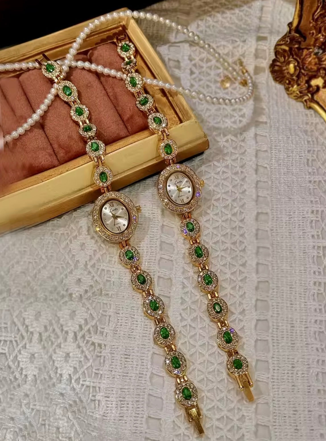 Florentina - Crystal Gem Pavé Watch
