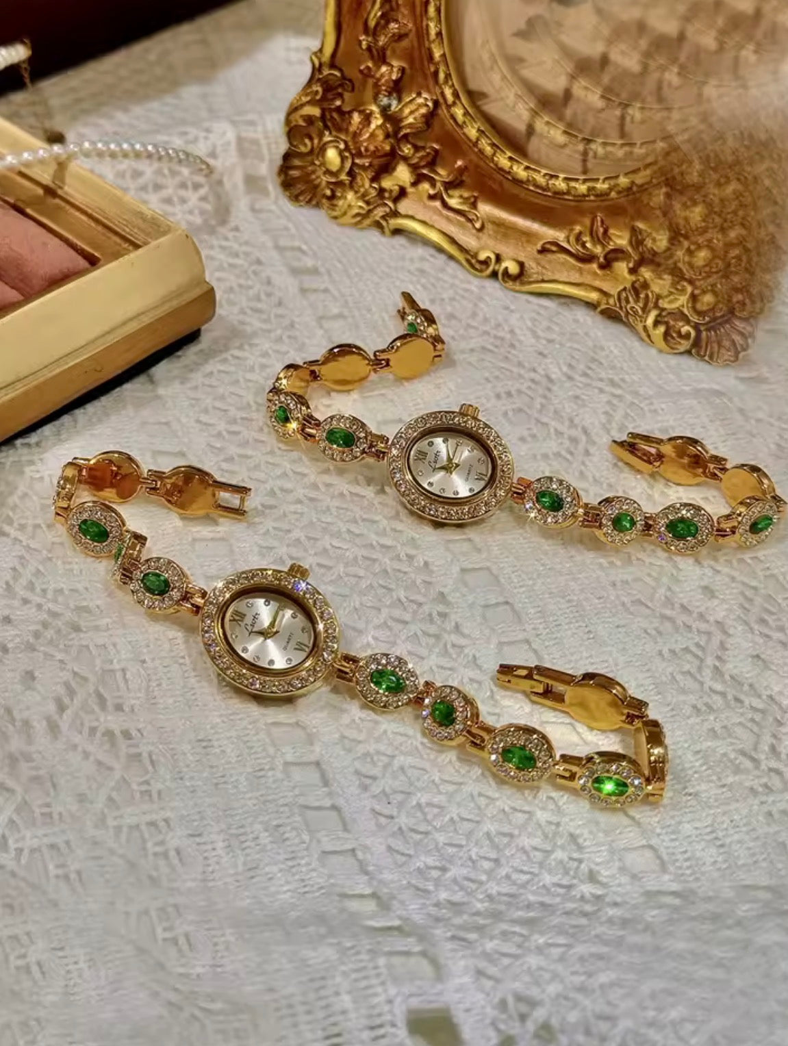 Florentina - Crystal Gem Pavé Watch
