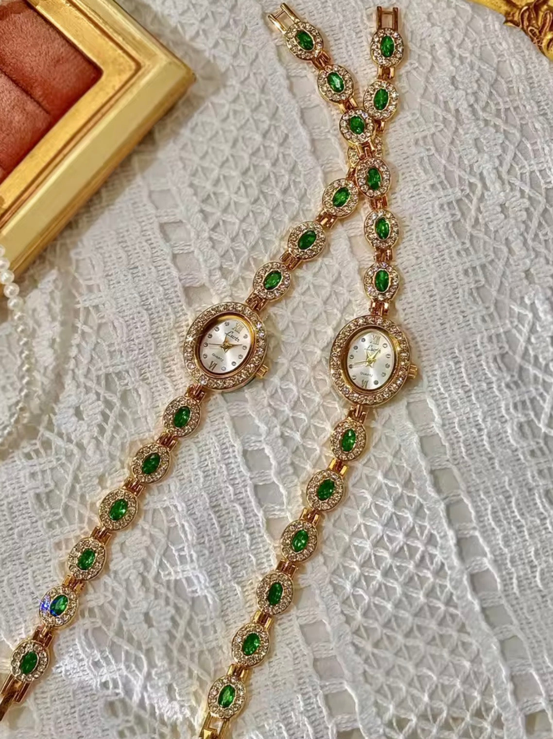 Florentina - Crystal Gem Pavé Watch