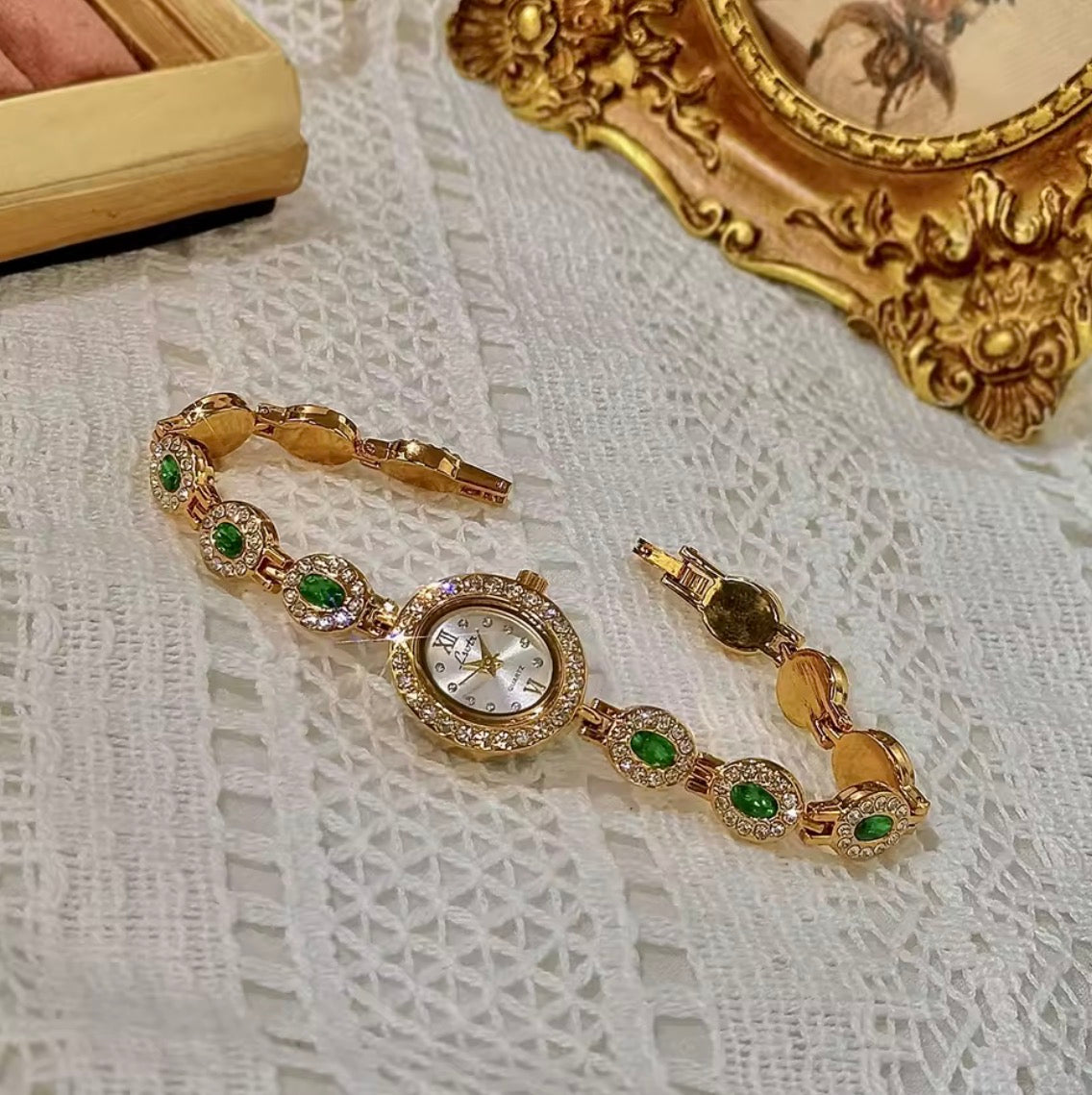 Florentina - Crystal Gem Pavé Watch