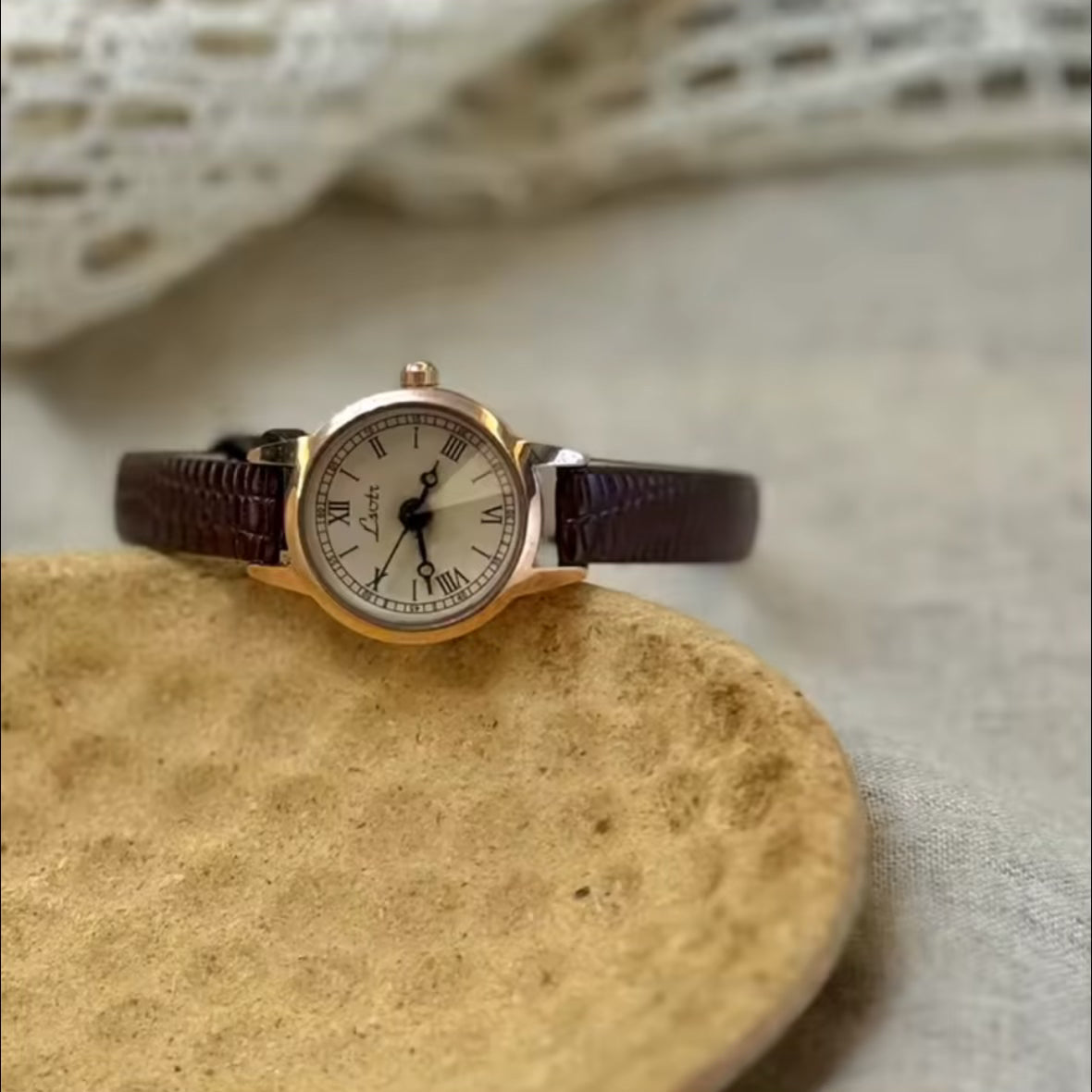 Noce - Leather Dial Watch