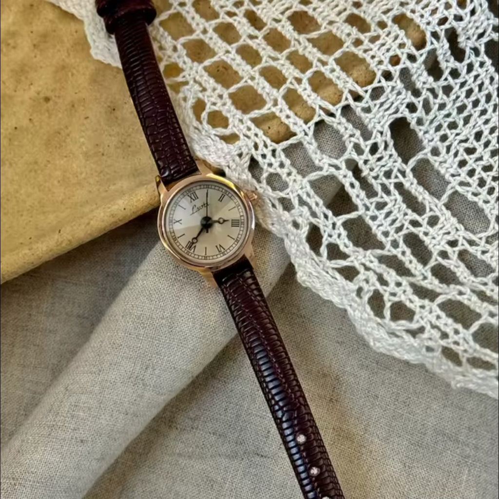 Noce - Leather Dial Watch