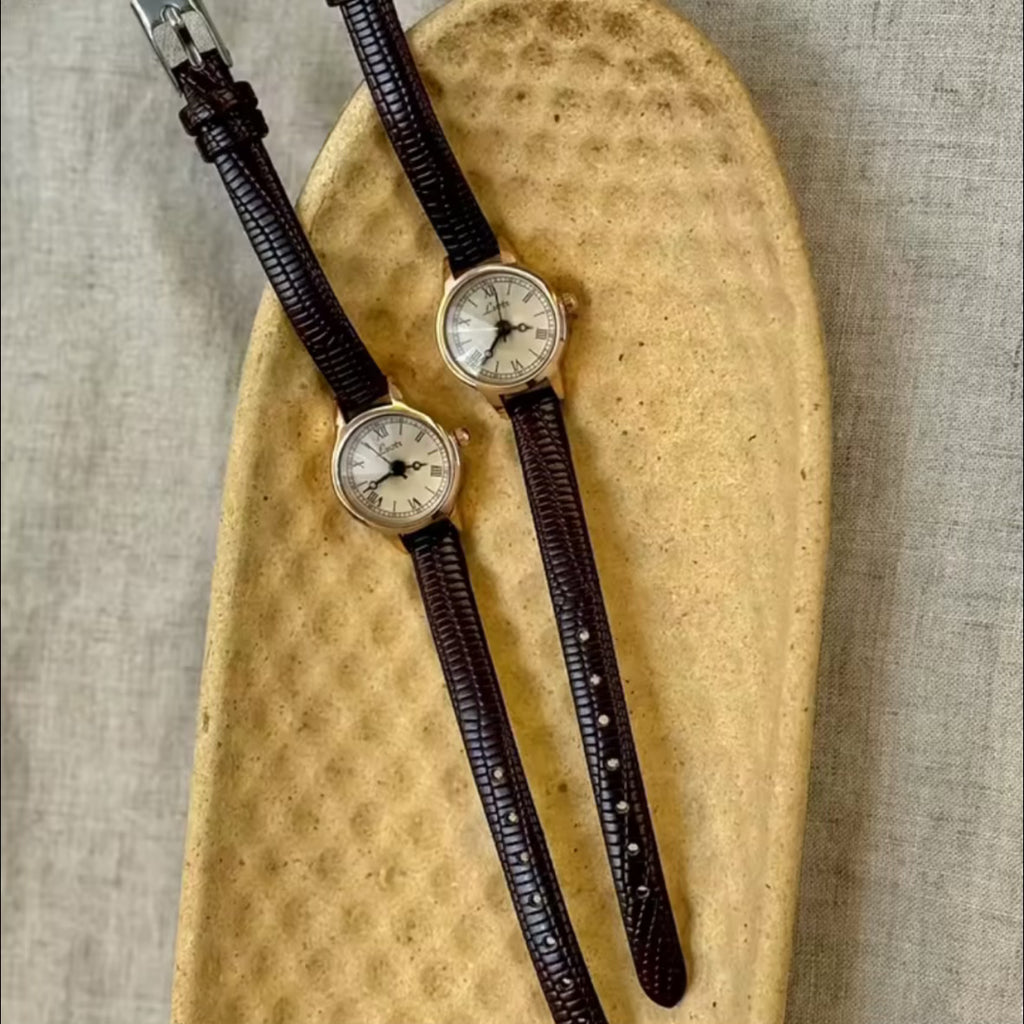 Noce - Leather Dial Watch