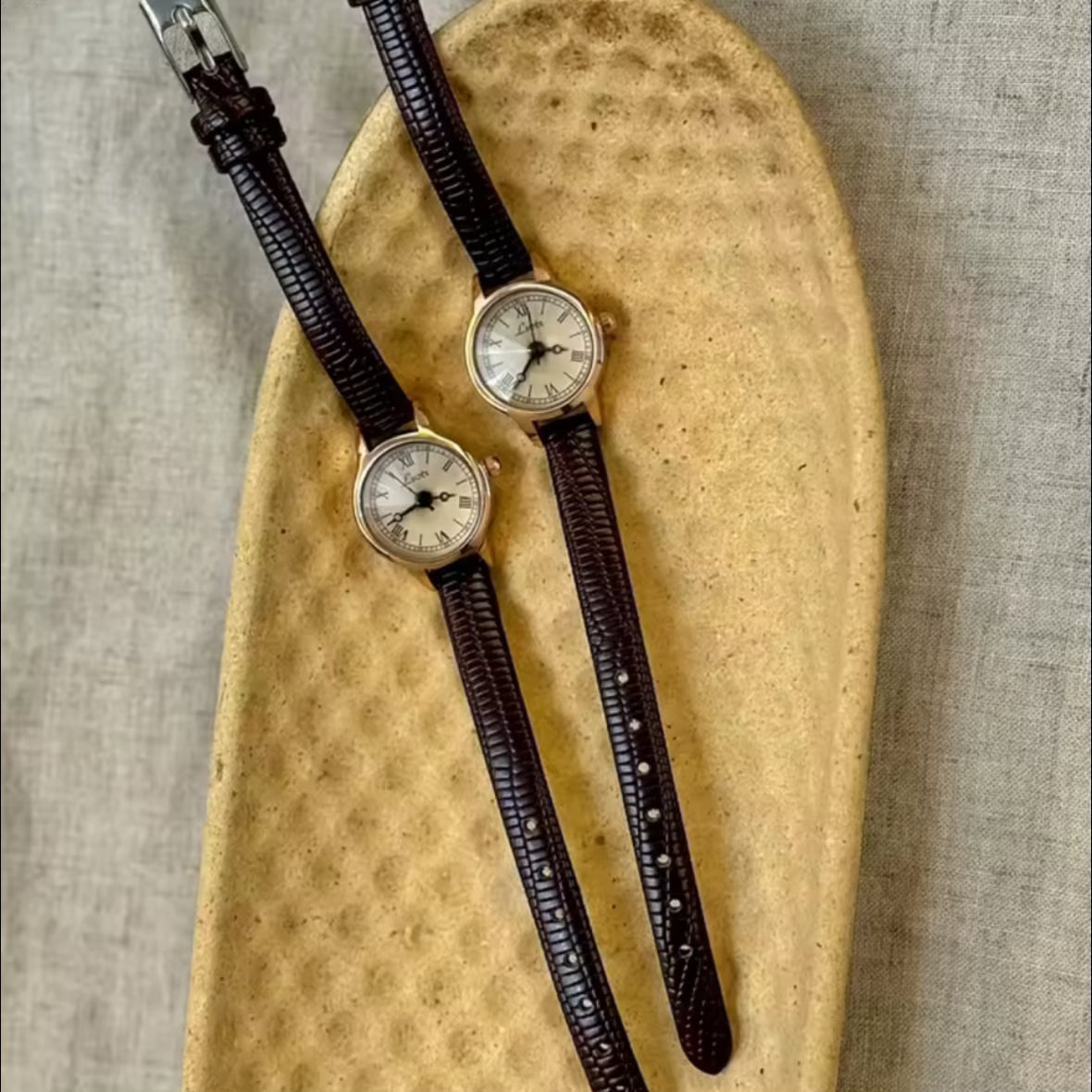 Noce - Leather Dial Watch