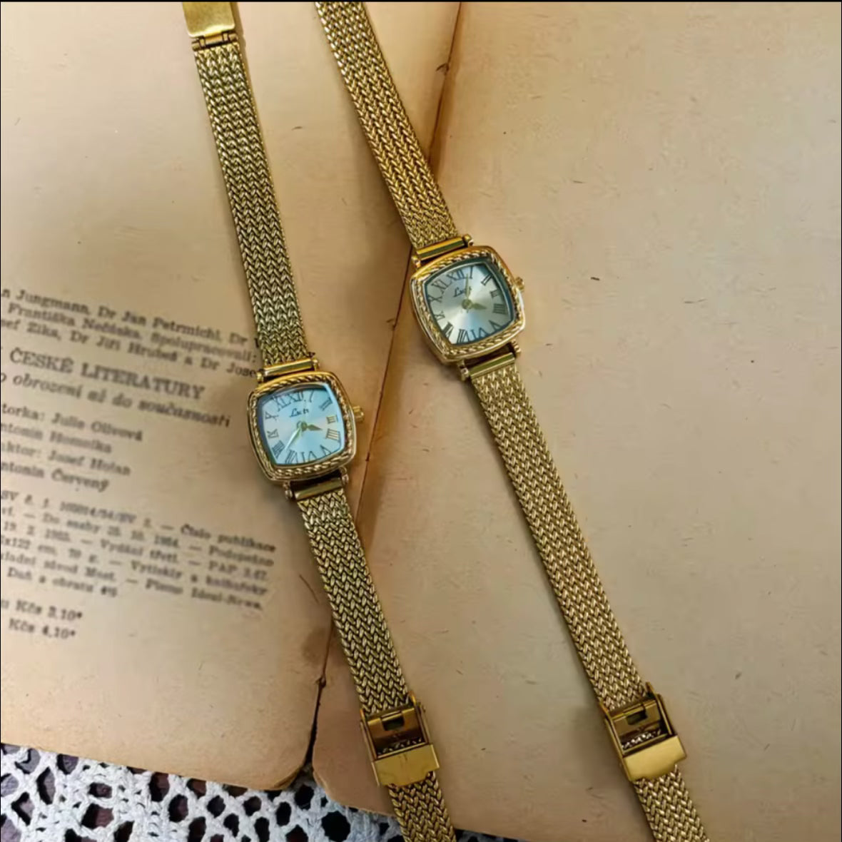 Brera - Woven Chain Watch