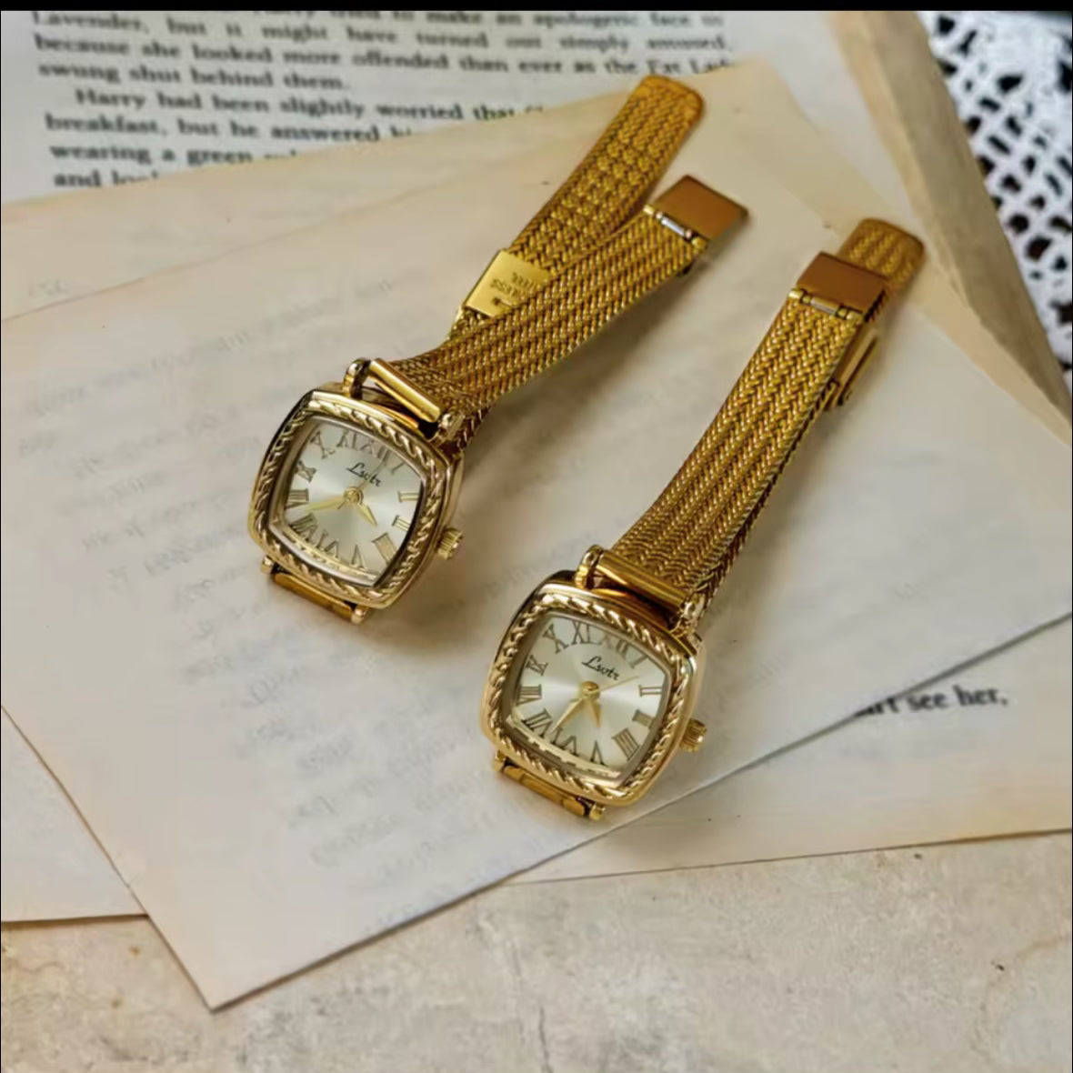 Brera - Woven Chain Watch