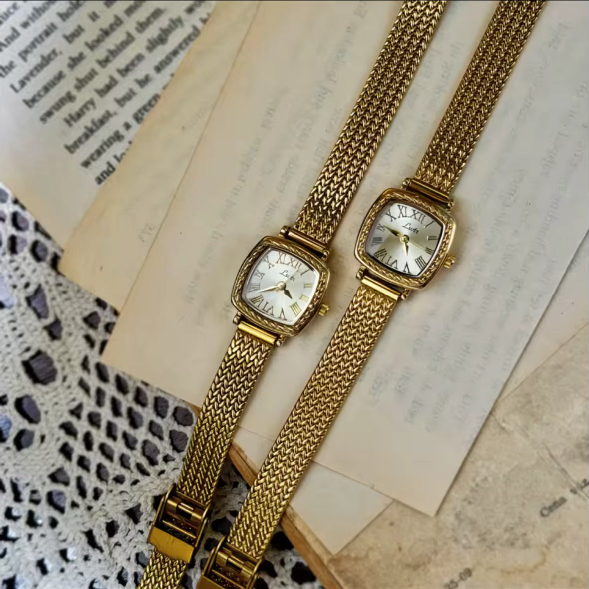 Brera - Woven Chain Watch